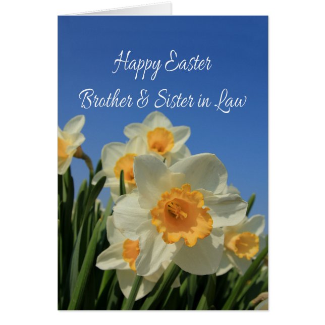 Brother & Wife  Happy Easter (Vorne)