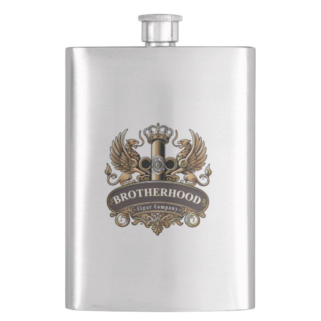 Brotherhood Cigar Company Flachmann (Vorderseite)