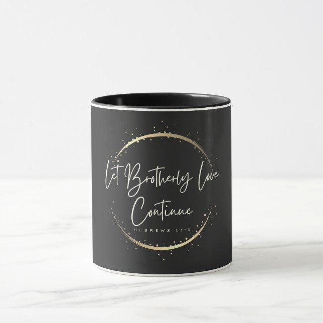 Brotherly Liebe gelassen Weiter Tasse (Zentrum)