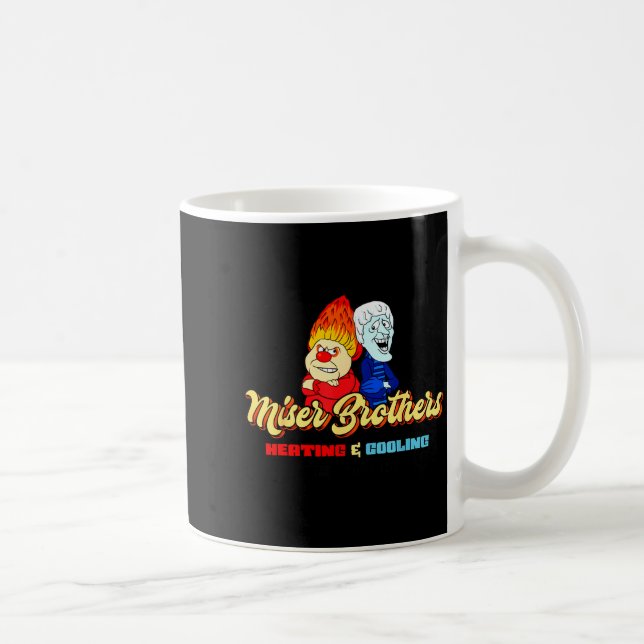 Brothers Heating &amp; Cooling Christmas  Kaffeetasse (Rechts)