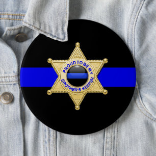 Brothers Keeper Abzeichen Medallion Button