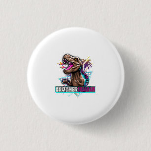 Brothersaurus Dinosaur Familiengeschenk für Bruder Button