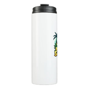 Brothersaurus - Fun Cartoon Dinosaur Brother v3 Thermosbecher