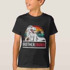 Brothersaurus T Rex Dinosaurier Bruder Saurus Fami T-Shirt