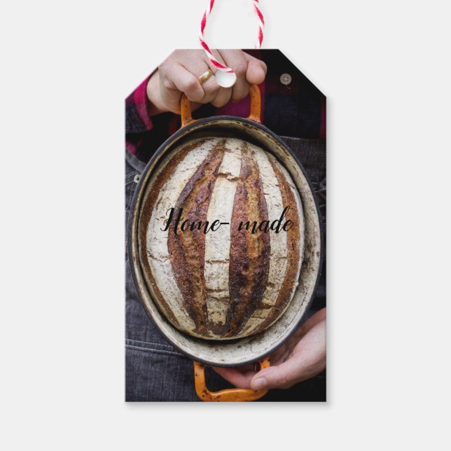 Brotlaib, Artisan, Geschenktafel Geschenkanhänger (Vorderseite)