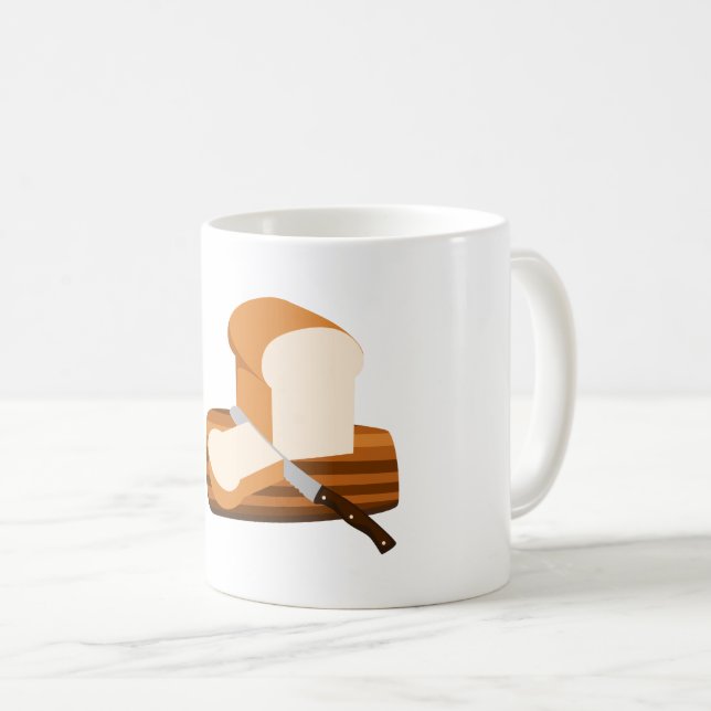 Brotlaib Kaffeetasse (VorderseiteRechts)