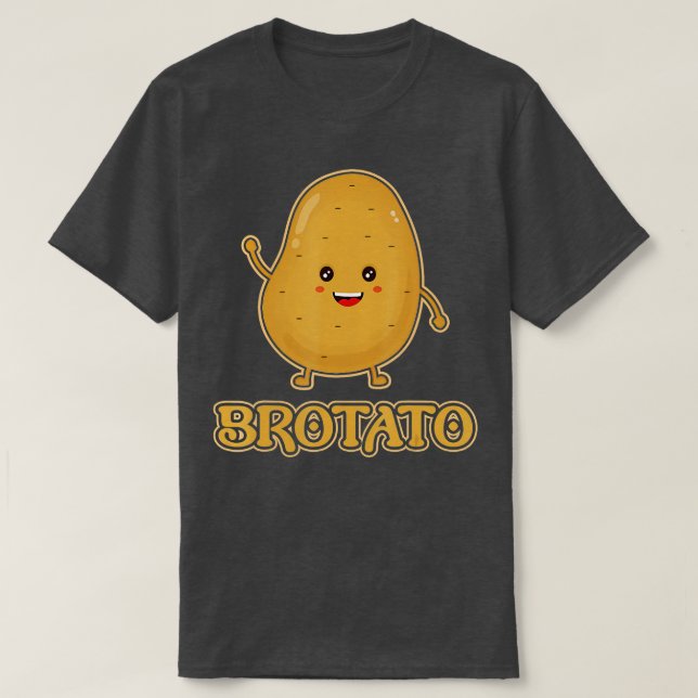 Broto Brother und Potato Friendship T-Shirt (Design vorne)
