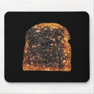 Brotoast Burnt Matching Halloween Kostüm Mousepad
