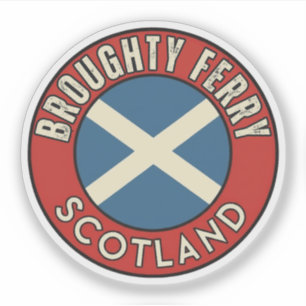 Broughty Ferry, Schottland Aufkleber
