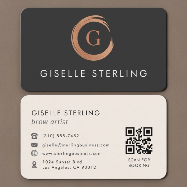 Brow Artist QR Code  Visitenkarte (Von Creator hochgeladen)