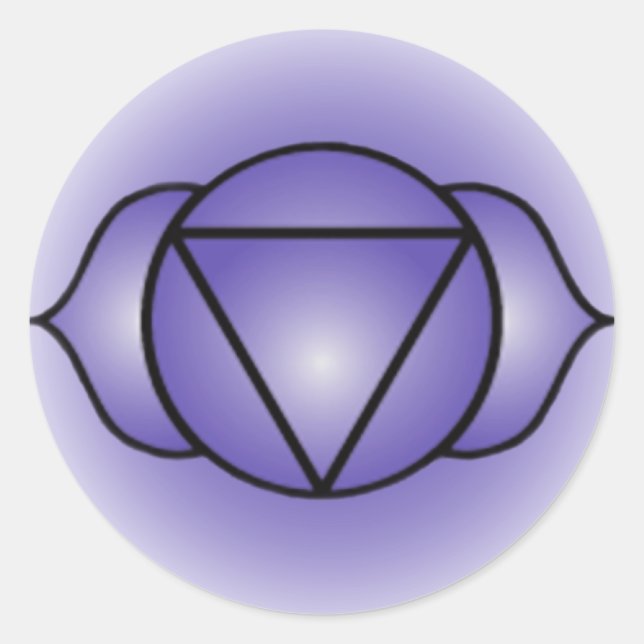 Brow Chakra Stickers (Vorderseite)