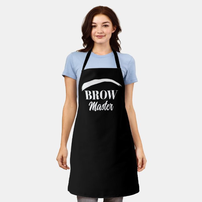 BROW MASTER Schürze (Getragen)