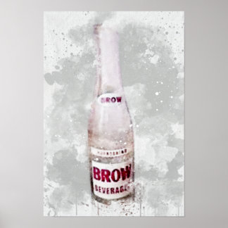 Brow Soda Poster