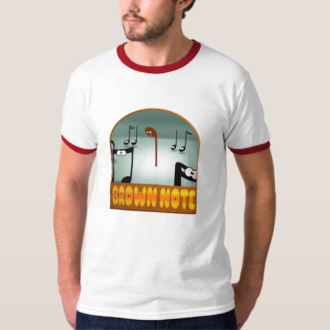 Brown-Anmerkung T T-Shirt (Vorderseite)