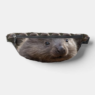 Brown Australian Baby Wombat, Bauchtasche