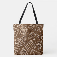 Brown Bandanna Tasche
