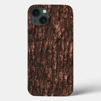 Brown Bark Camouflage iPhone 13 Hülle