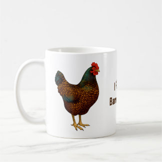Brown Barnevelt Hen Hühnchen Kaffeetasse