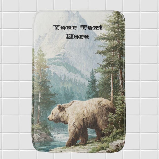 Brown Bear Badematte (Von Creator hochgeladen)