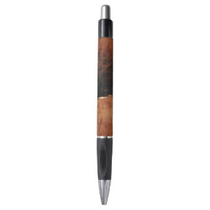 Brown Black Southwest Imitats Cowhide Kugelschreiber