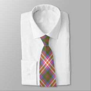 Brown, Bleu, Rose & Blanc Tarten Cravate hommes