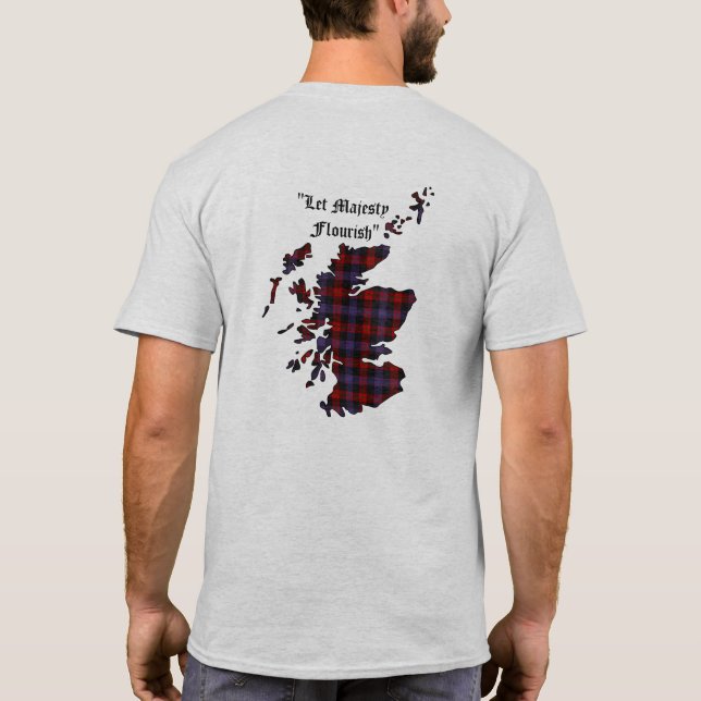 Brown/Broun Clan Adult T-Shirt (Rückseite)