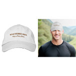 Brown Business Text bestickt auf Cap Bestickte Baseballkappe<br><div class="desc">Cap, dass Sie anpassen können, indem Sie Ihren Geschäftsnamen, Stadt oder Stadt und Staat. Der Text wird auf der Kappe bestickt. Die Threadfarbe ist braun. Sie können es in Ihre Werbeprodukte aufnehmen, Werbegeschenke oder Geschenke an Ihre Kunden oder Kunden, eine Marketing-Strategie, um Ihr Unternehmen zu werben oder Ihre Marke zu...</div>