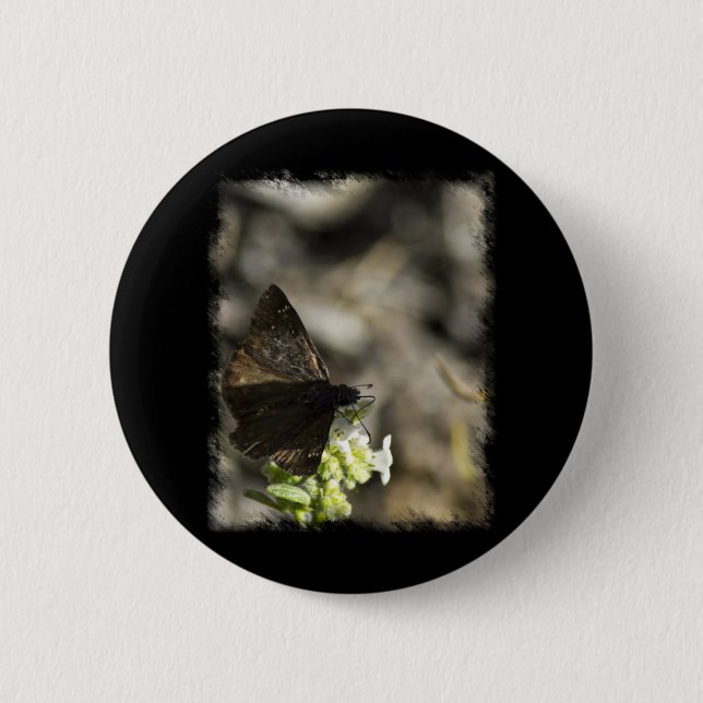 Brown Butterfly Button (Vorderseite)