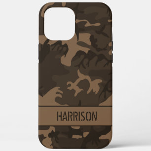 Brown Camouflage Monogram Case-Mate iPhone Hülle