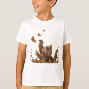Brown Cat & Night Butterfells T-Shirt