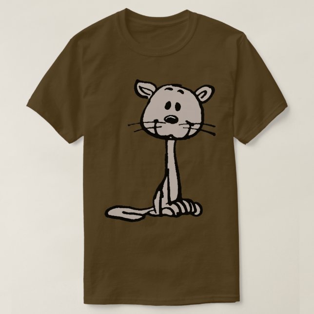 Brown Cat T-Shirt (Design vorne)