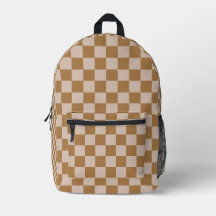 Brown Checkerboard