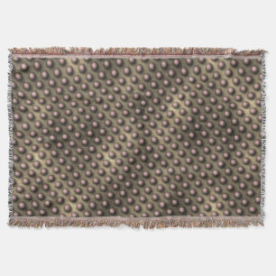 Brown circles or sphere, stonewashed style decke