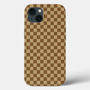 Brown Classic Checkerboard von Shirley Taylor Case-Mate iPhone Hülle