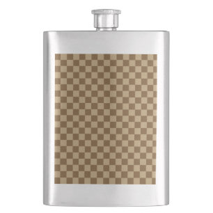 Brown Classic Checkerboard von Shirley Taylor Flachmann