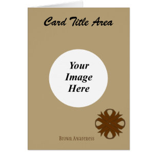 Brown Clover Ribbon Template von Kenneth Yoncich