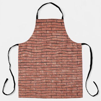 Brown concrete brick schürze