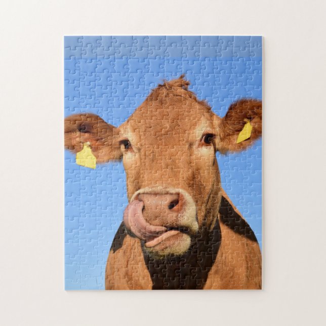 BROWN COW JIGSAW PUZZLE (Vertikal)