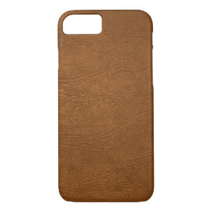 Brown Cowhide Leder Textur aussehen Case-Mate iPhone Hülle