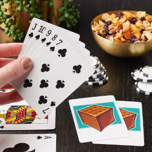 Brown Cube Spielkarten