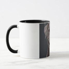 Brown Dog Aesthetic Coffee Mug – Cozy Pet Lover  Tasse