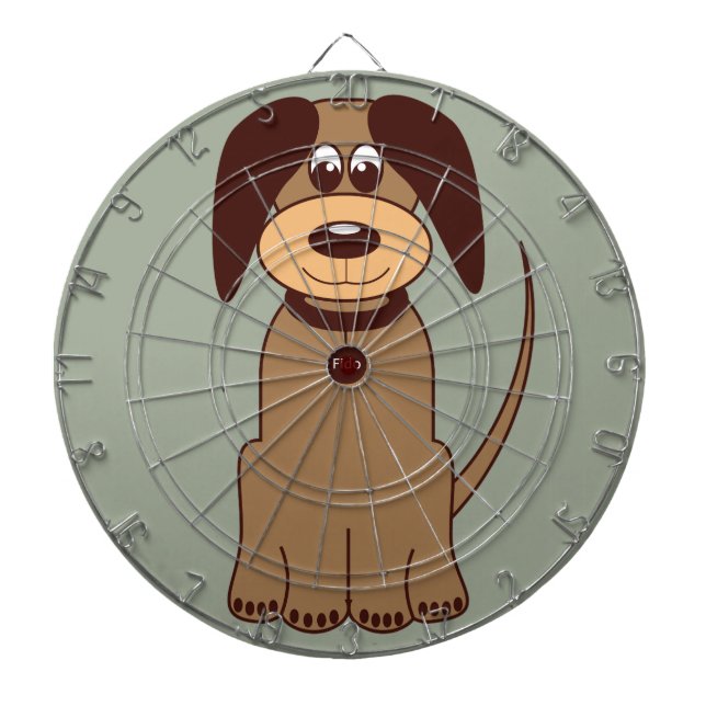 Brown Dog Dartscheibe (vorne)