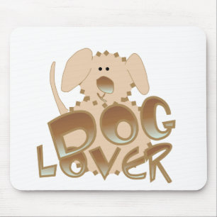 Brown Dog Lover Tshirts und Geschenke Mousepad