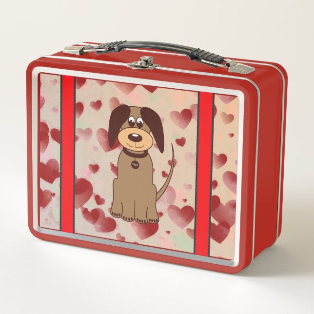 Brown Dog Lunch Box (Vorderseite)