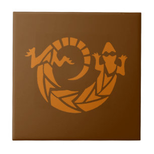 Brown Gecko Southwestern Tile Fliese