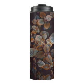 BROWN-GELEITETE PFLANZE THERMOSBECHER