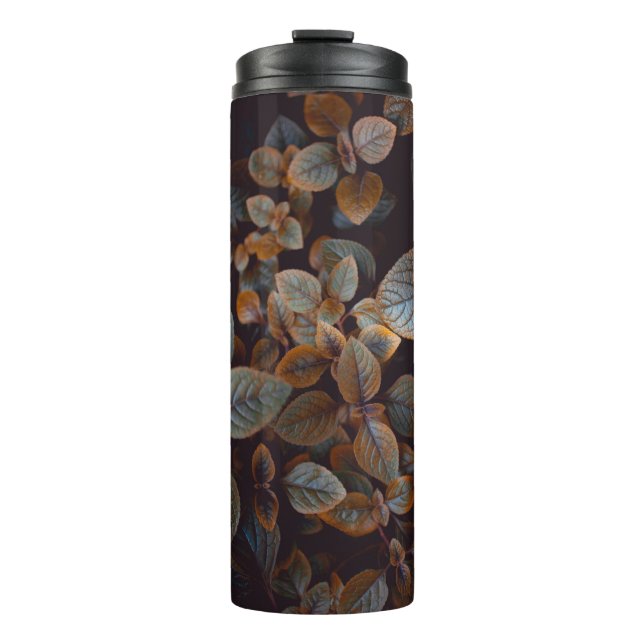 BROWN-GELEITETE PFLANZE THERMOSBECHER (Vorderseite)