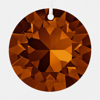 Brown Gems Ornament