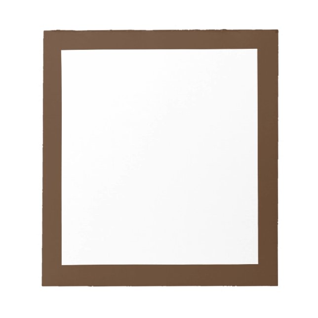 Brown Gerahmt Sketchbook Notepad Notizblock (Vorderseite)