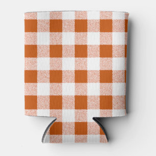 Brown Gingham Karo Dosenkühler